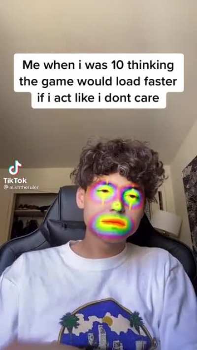 "I don't care, take as long as you want, this game is trash anyway"