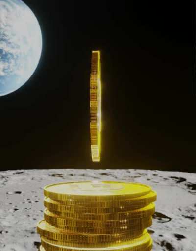 I don't have any rn but I made this for you all - To The Moon!!!