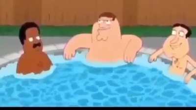 so that&rsquo;s why the pool was red&hellip;