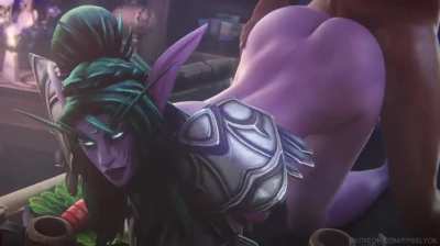 Tyrande getting fucked (FPSBlyck)