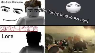 Man-Face lore