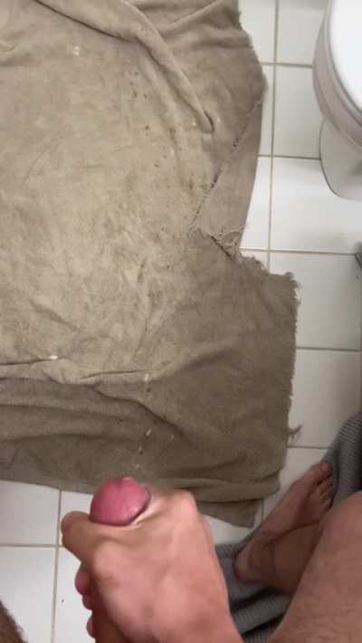 Landed in the shower