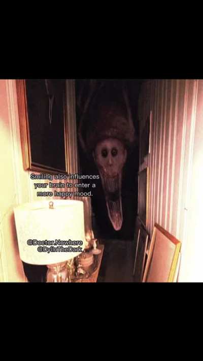 not sure if it&rsquo;s a repost or not but smile anyways :)