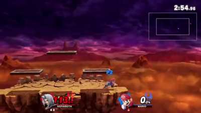 Sometimes getting caped by Mario can be a good thing.