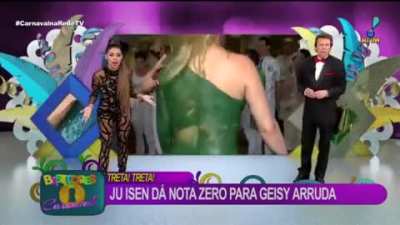 Butthole accidentally broadcast live on Brazil TV [NSFW]