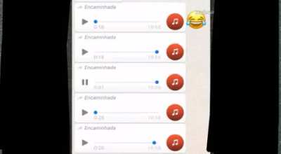 Melhores &aacute;udios engra&ccedil;ados do whatsapp de grupo kkkkk 