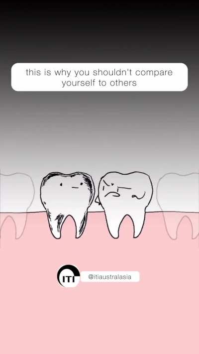 dont compare yourself with others