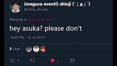 I wouldn&rsquo;t doubt that she&rsquo;d throw rocks at Shinji