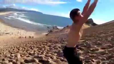 HMB while i become a back flipping machine