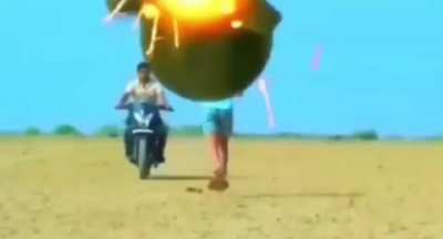 Action in Indian movies is next level.