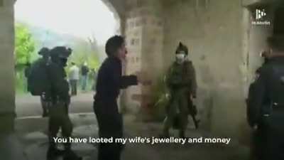 Man having a public meltdown after his property was confiscated