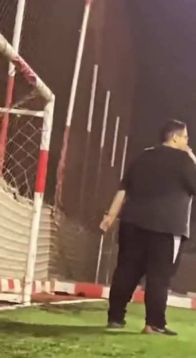WCGW playing soccer while smoking