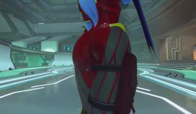 Widowmaker ass looks so huge when she walks [overwatch]