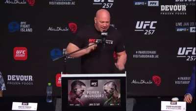 It&rsquo;s PPV day, Dana White has a message for everyone