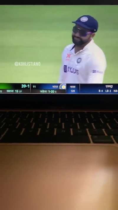 Rohit speaking behalf of ICT fans :(