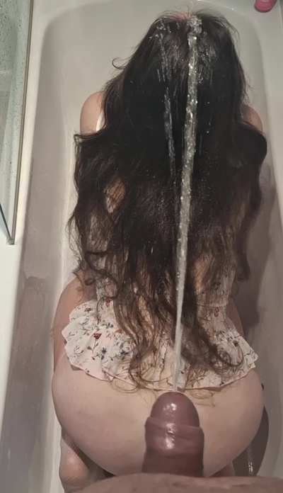 I'm his favourite urinal