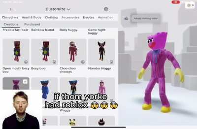What if Thom Yorke had Roblox???