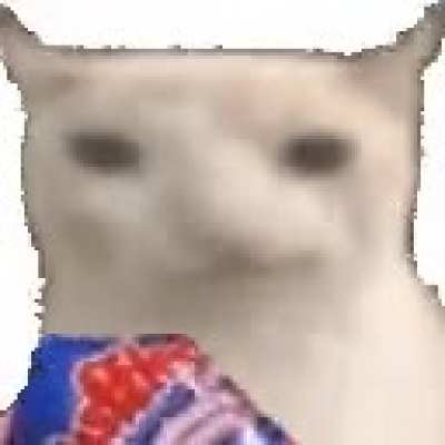 Cat eating chips