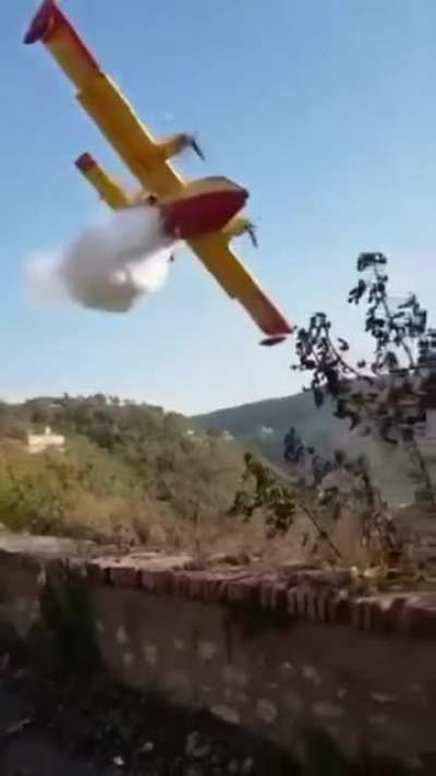 Standing too close to an air tanker