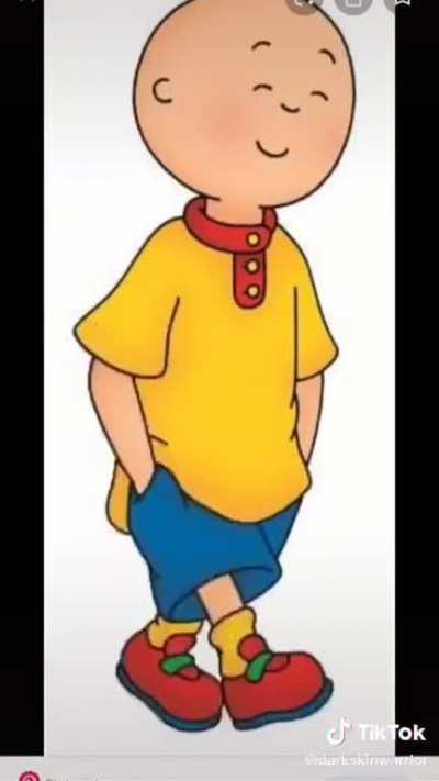 F*uck caillou all my homies hate calliou