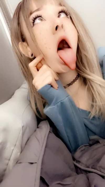 I turn 20 tomorrow 😊 here’s an ahegao from last night