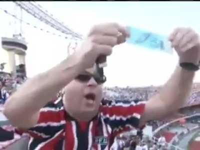A torcida do ''mais popular''