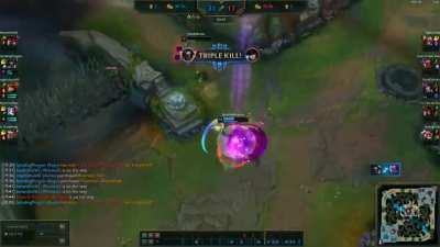 Got really fed in a game and got 2 pentas! This is the first!