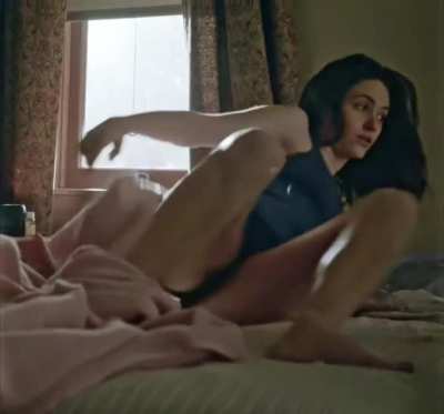 Emmy Rossum lip slip on Shameless