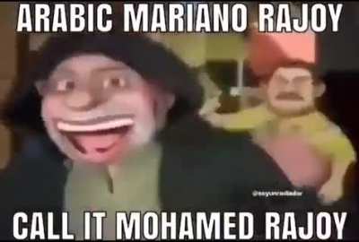 Arabic rajoy
