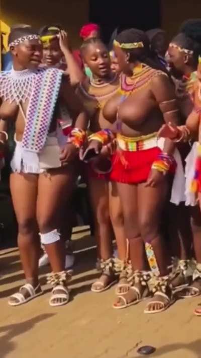 Ugogo has celebrated with a little too much umqombothi, she can’t hold the camera still.