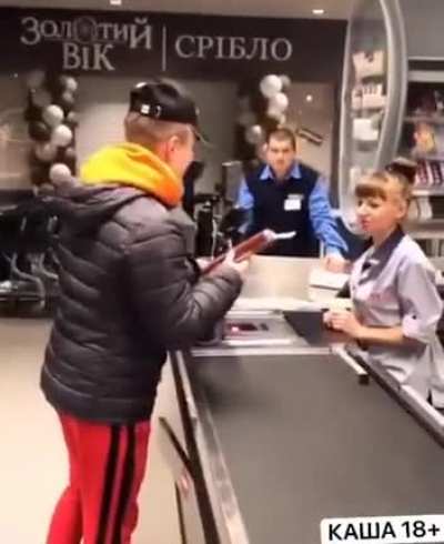 Russian magic trick or how to steal a sausage