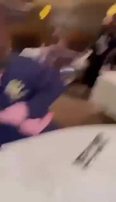 For those who saw the freak out of the lady in the restaurant (OP by NattyBKD) this is where the assault occurs that eventually led to her arrest in the previous video!