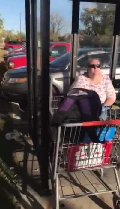 Angry karen gets mad about rap music and assaults stranger