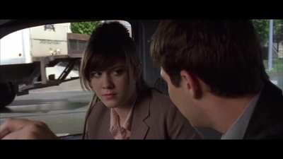 Guy watching "Final Destination 3" hears one the most outrageous movie lines ever written