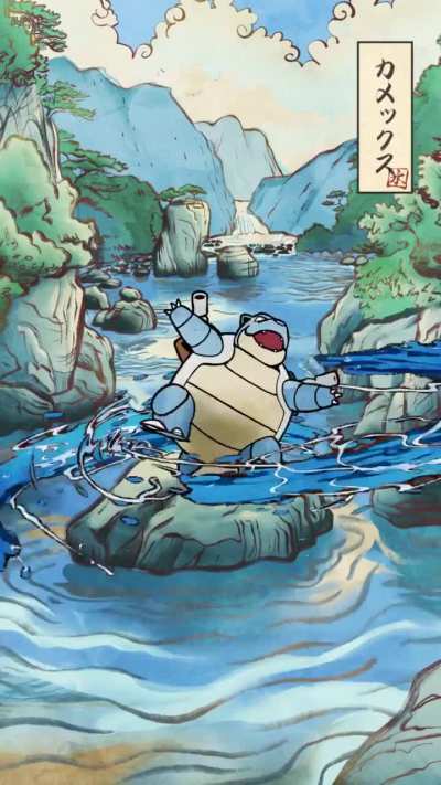 Getting Avatar: The Last Airbender vibes from this clip (from the official Pok&eacute;mon Twitter account)