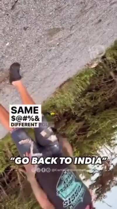 Racist Canadian asks Indian immigrants to "go back"