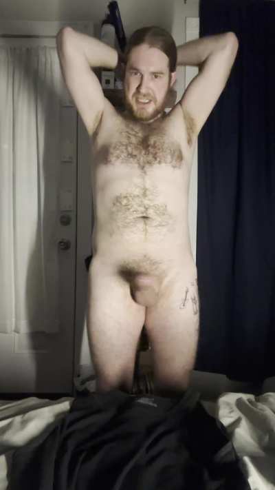 Livestreaming naked workouts tomorrow! DM for more info :)