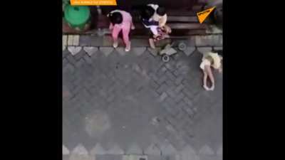 Pkklı maymun &ccedil;ocuk ka&ccedil;ırıyor amk