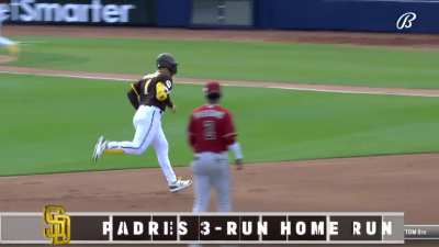 [Highlight] Trent Grisham hits a 3-run homer for the Padres' first home run of spring training