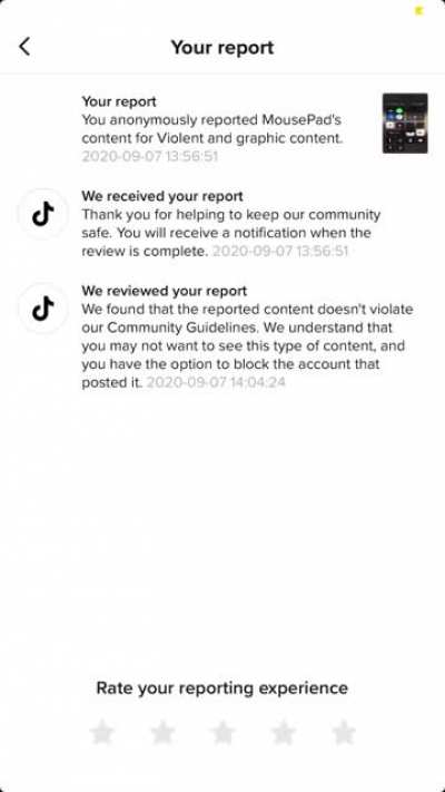 Ah yes, a man ending his life on camera doesn&rsquo;t violate any guidelines.