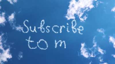 Writing on the sky (from the song 