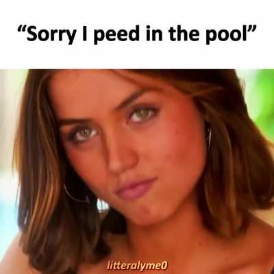 Going for a dip