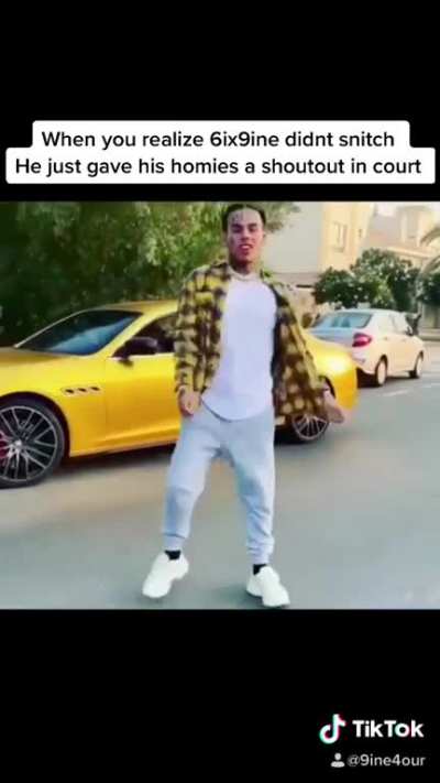 He never snitched