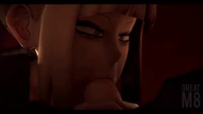 Toga giving free head (GreatM8)