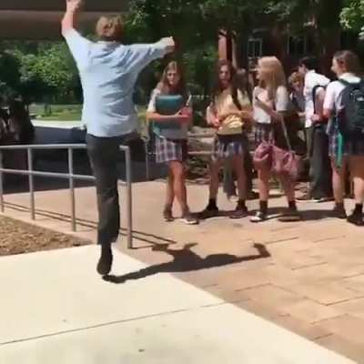 Catching a girl's eye