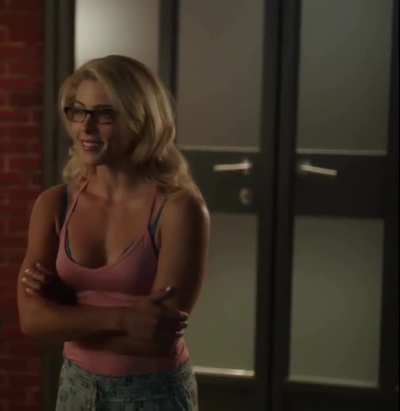 Felicity(Emily Bett Rickards) is one of the most fuckable characters ever put on screen