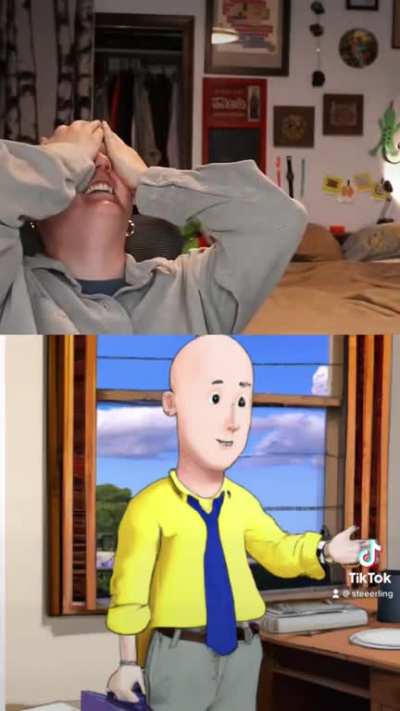 They Told Me I Looked Like Cailou&hellip;