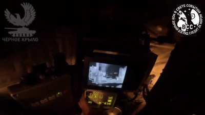 Inside view of a Russian T-90M during combat, the tank arrives at a position and lays down fire until it get's hit, according to OP the Shtora-1 system was activated after detecting an ATGM launch