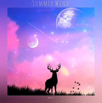 " S u m m e r W i n d " Art by Amir_foo, Animated by Amir_foo