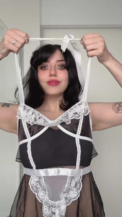 I think it's time to take "goth maid" out of your bucket list